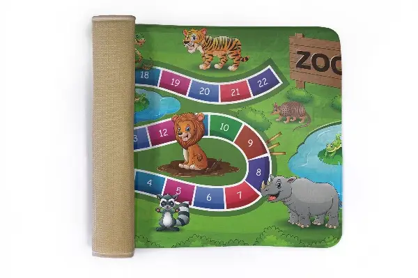 Matta Brädspel zoo
