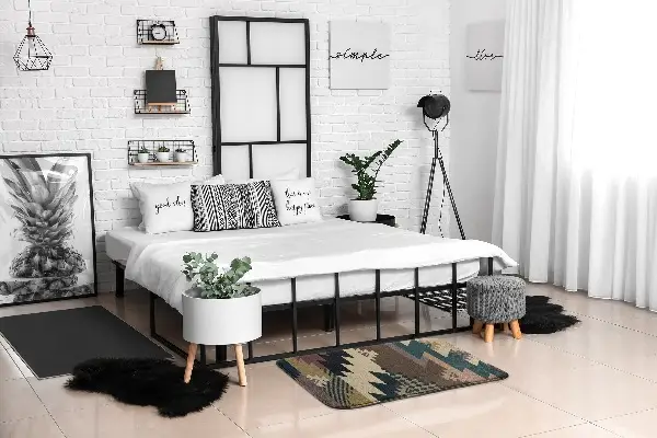 Liten matta Geometriska mönster i Aztec-stil