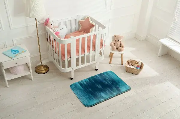 Liten matta Blå gradient ränder