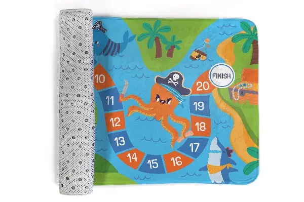 Liten matta Brädspel med pirater