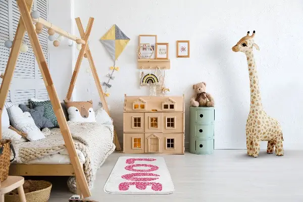 Liten matta Kärleksfull inskription