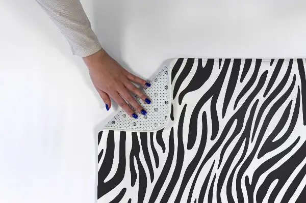 Liten matta Randig zebra