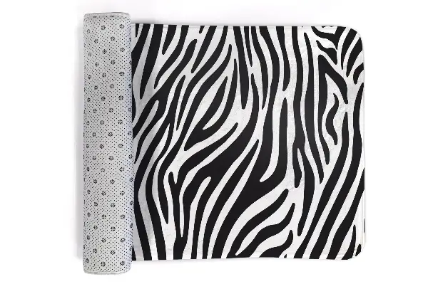 Liten matta Randig zebra