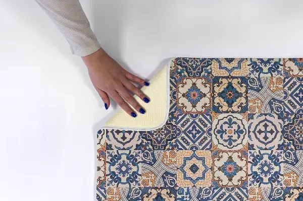 Liten matta Mosaikmönster i marockansk stil