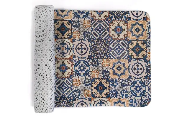 Liten matta Mosaikmönster i marockansk stil