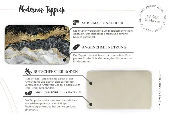 Liten matta Abstrakta geometriska rektanglar och fläckar