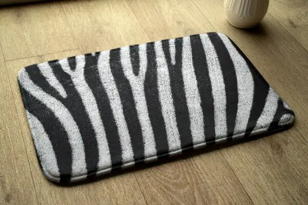 Liten matta Zebra