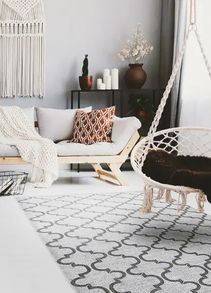 Vinylmatta Orientalisk geometrisk mönster