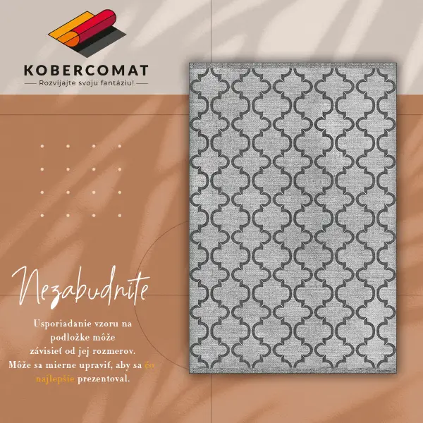 Vinylmatta Orientalisk geometrisk mönster