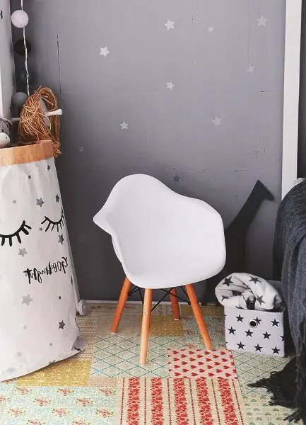 PVC matta Färgglada lapptäcke