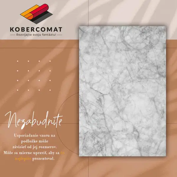 Vinylmatta Betong marmor