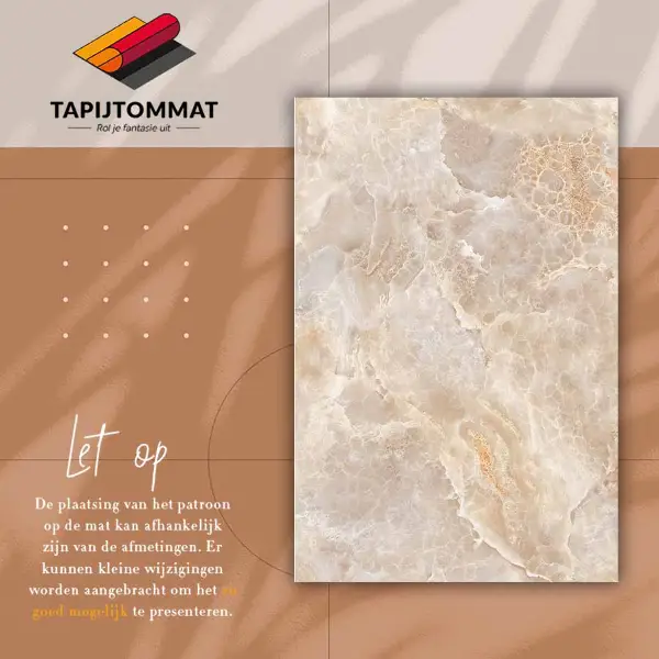 Vinylmatta Rostig marmor