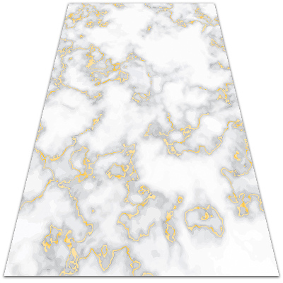Vinylmatta Gyllene flod marmor