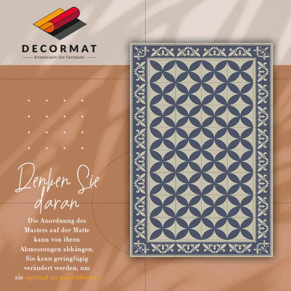 Vinylmatta Azulejos mönster