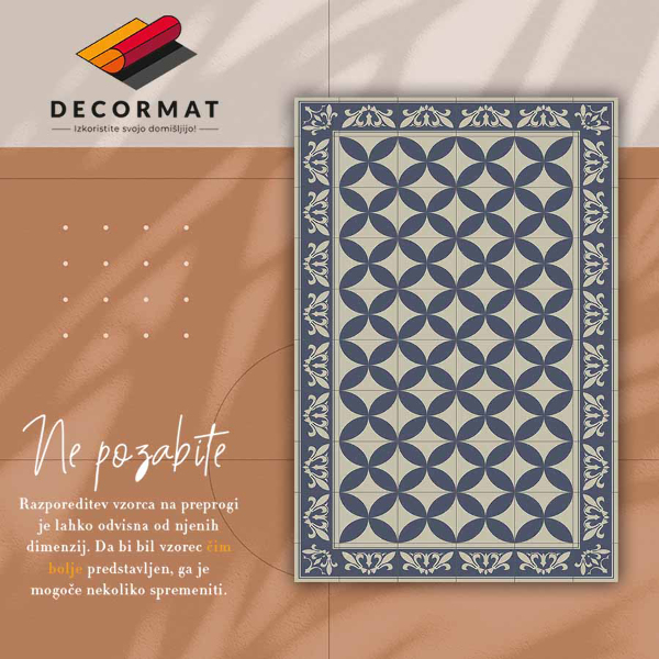 Vinylmatta Azulejos mönster