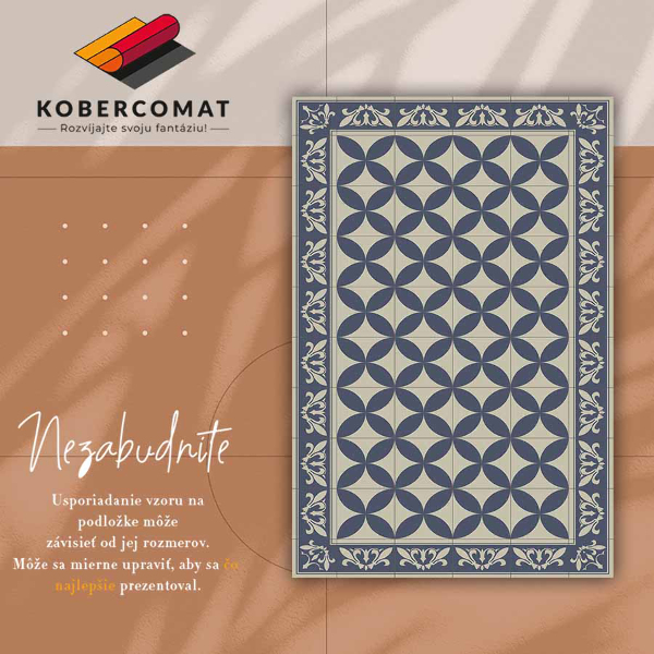 Vinylmatta Azulejos mönster