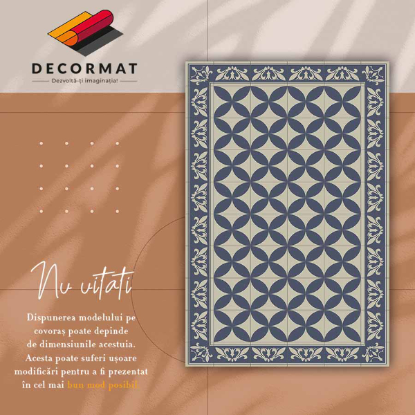 Vinylmatta Azulejos mönster