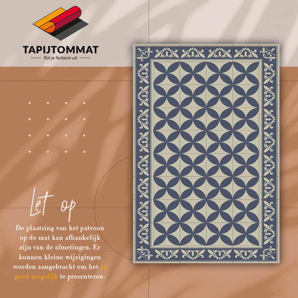 Vinylmatta Azulejos mönster
