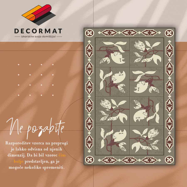 Vinylmatta Magnolia plattor