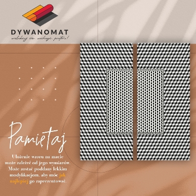 Vinylmatta 3D -mönster