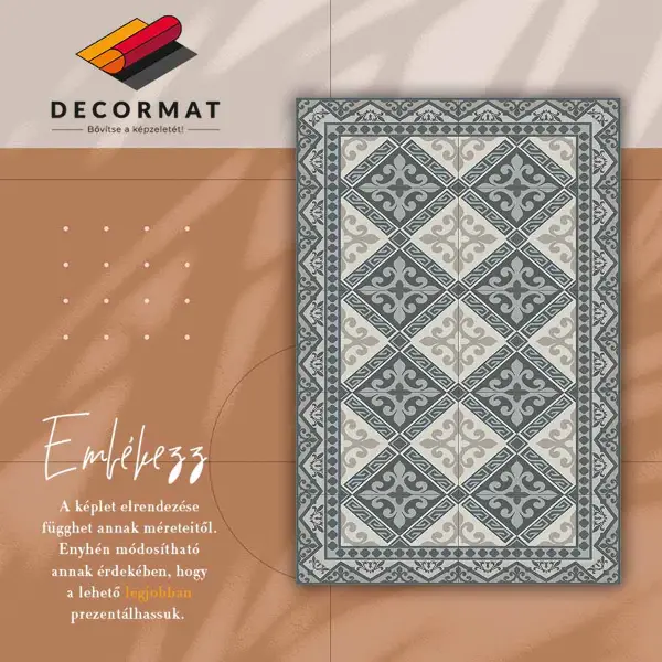 Vinylmatta Geometriska ornament