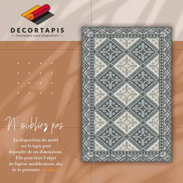 Vinylmatta Geometriska ornament