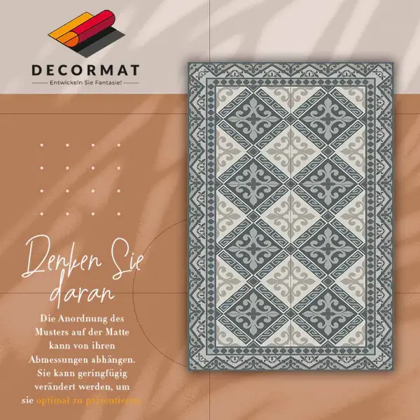 Vinylmatta Geometriska ornament