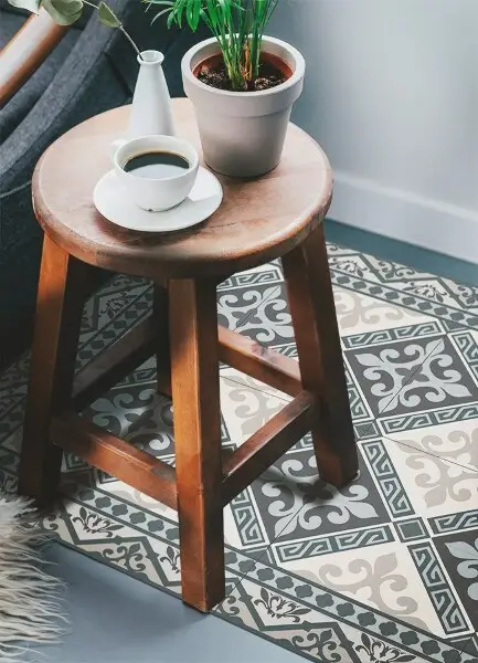 Vinylmatta Geometriska ornament