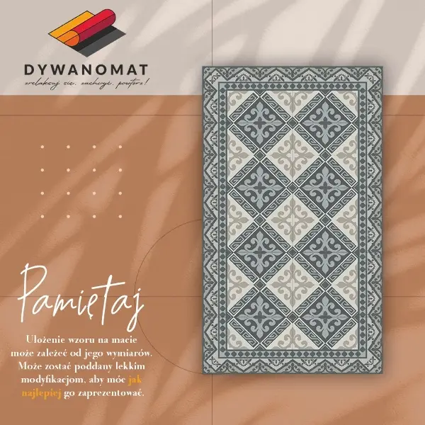 Vinylmatta Geometriska ornament