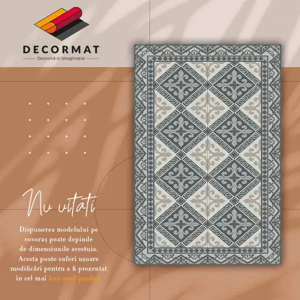 Vinylmatta Geometriska ornament