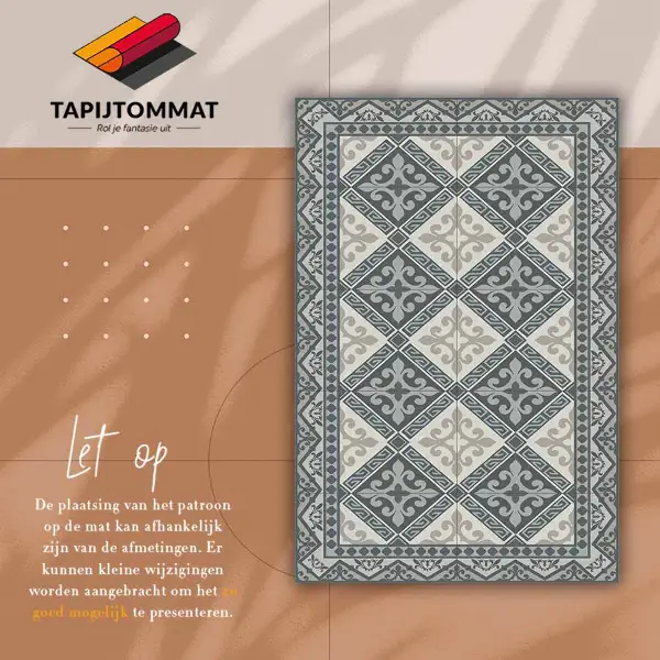 Vinylmatta Geometriska ornament