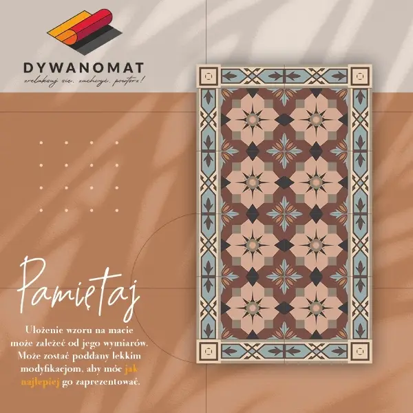 Matta pvc Geometriska plattor