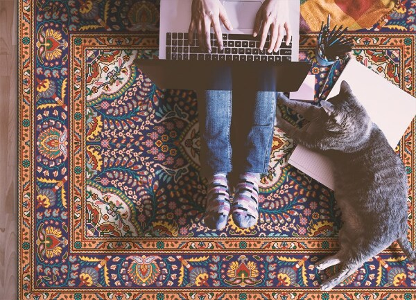 Vinylmatta Folkstil