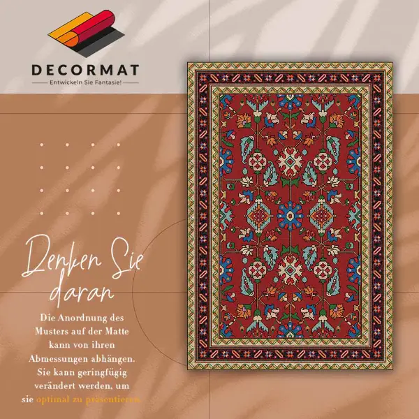 Vinylmatta Folkmosaik