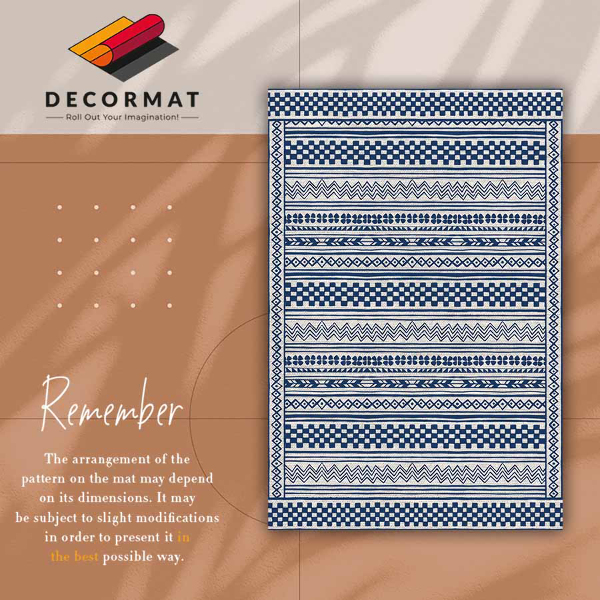 Matta pvc Geometrisk hit