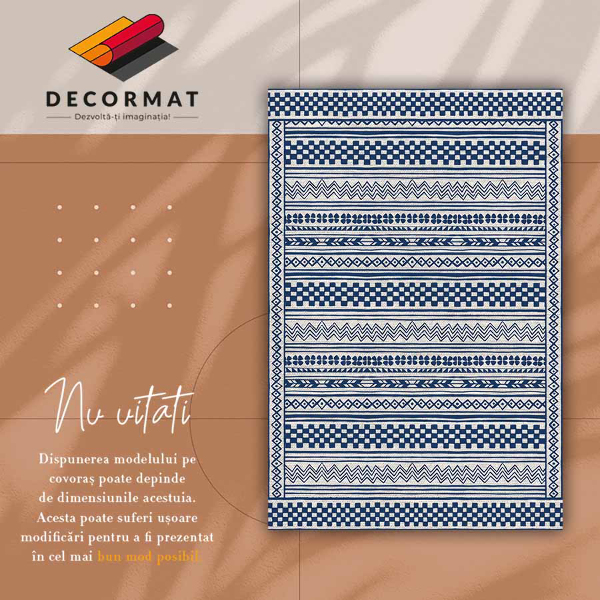 Matta pvc Geometrisk hit