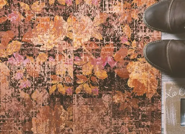 Vinylmatta Vintage blommor