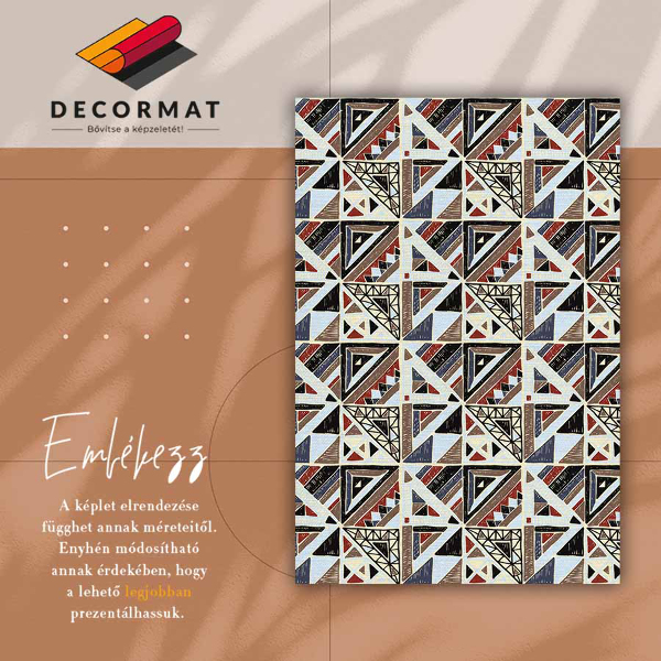 Vinylmatta Geometrisk mosaik