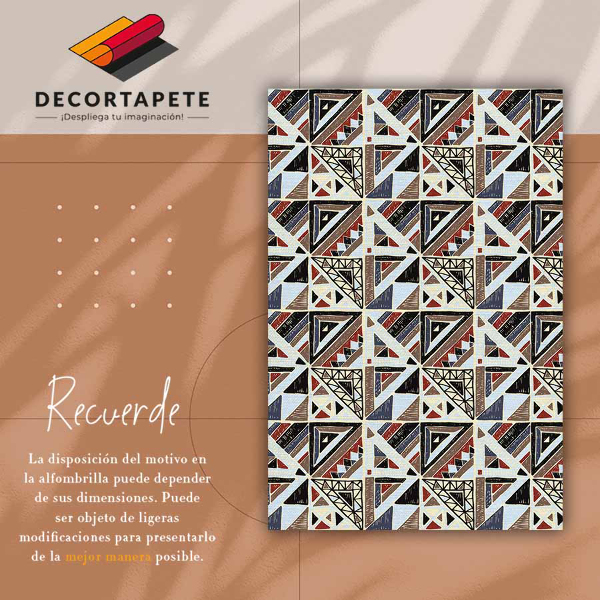 Vinylmatta Geometrisk mosaik