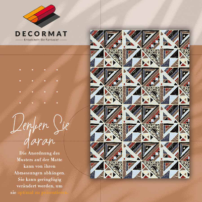 Vinylmatta Geometrisk mosaik