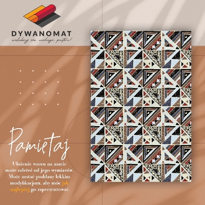 Vinylmatta Geometrisk mosaik