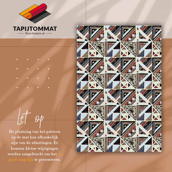 Vinylmatta Geometrisk mosaik