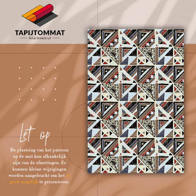 Vinylmatta Geometrisk mosaik