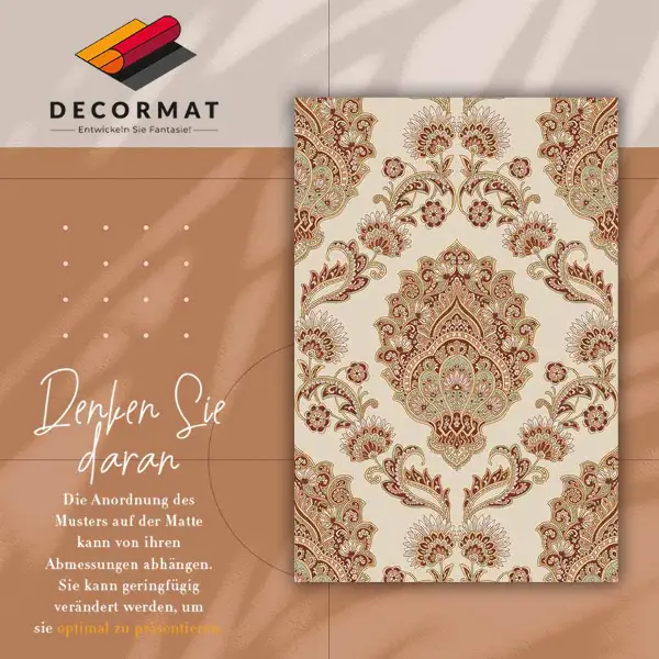 Vinylmatta Paisley -stil