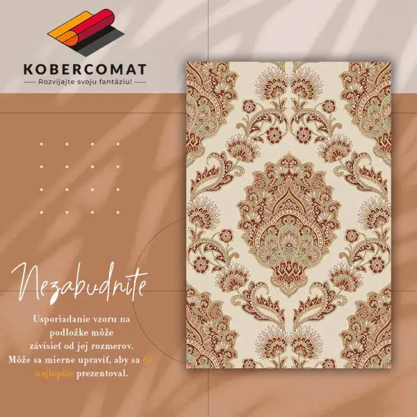 Vinylmatta Paisley -stil