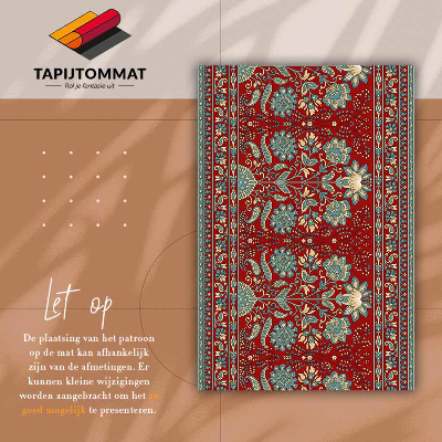 Vinylmatta Paisley blommor