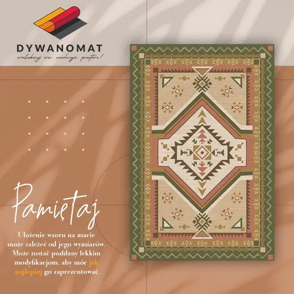 Vinylmatta Spansk geometri