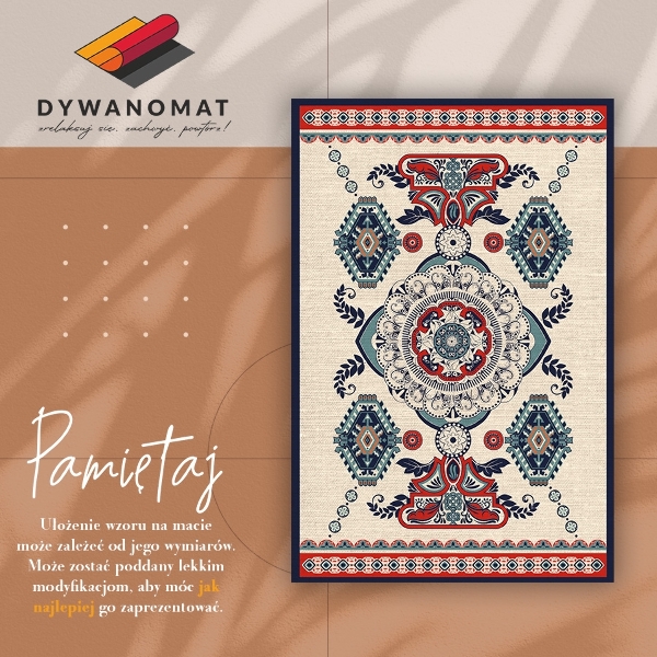 Vinylmatta Hindu geometri