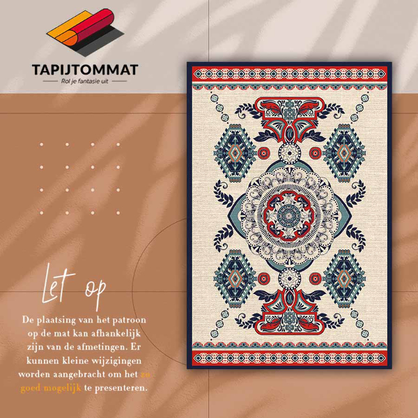 Vinylmatta Hindu geometri