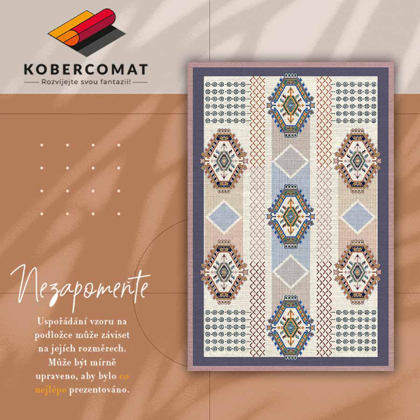 Vinylmatta Persisk geometri